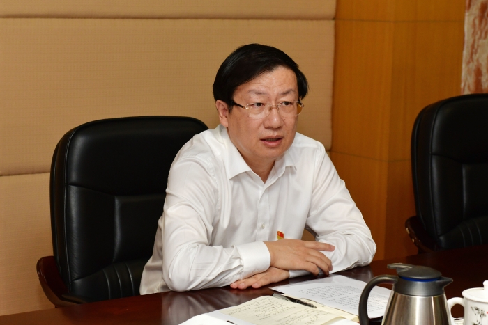 福建省纪委监委领导班子召开"不忘初心,牢记使命"专题